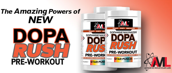 The Amazing Powers of NEW Dopa Rush Pre-Workout!