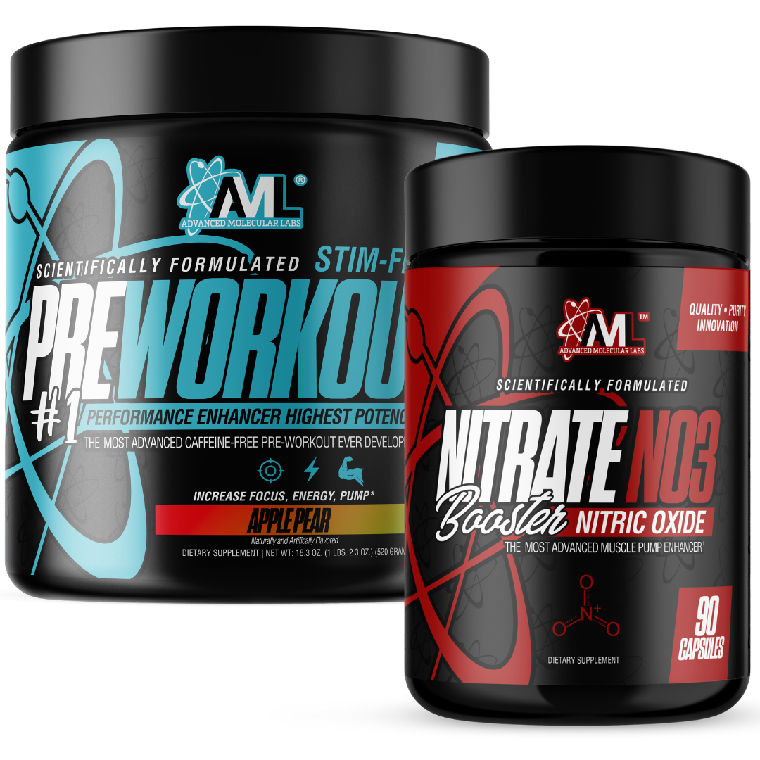 Stim Free Preworkout & Nitrate Booster Stack