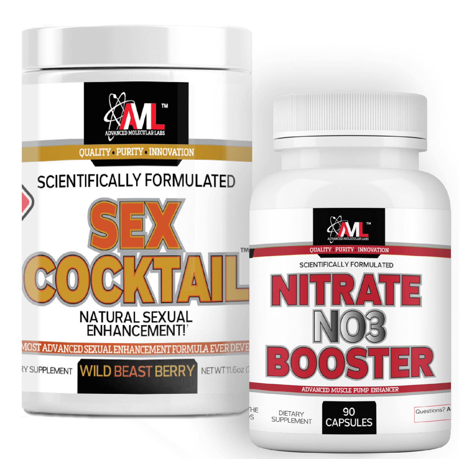 Sex Cocktail & Nitrate Booster Stack